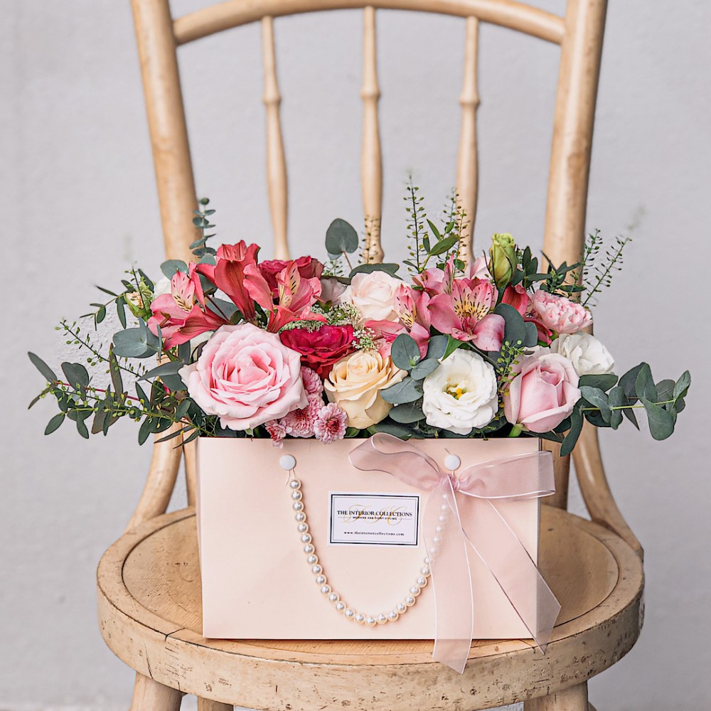 Floral purse